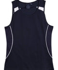 Legend Singlet Ladies Sl54 Casual Wear Winning Spirit Navy/White 8 