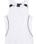 Legend Singlet Ladies Sl54 Casual Wear Winning Spirit White/Navy 8 