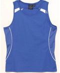 Legend Singlet Ladies Sl54 Casual Wear Winning Spirit Royal/White 8 