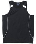 Legend Singlet Men's Sl53 Casual Wear Winning Spirit Black/White XS 