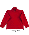 Mt Buller Pullover Kids' Pf11 Casual Wear Winning Spirit Cherry-Red 4K 