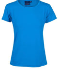 Rotator Tee Ladies Ts30 Casual Wear Winning Spirit Cyan 6 