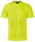 Savvy Tee Kid's Ts37k Casual Wear Winning Spirit Fluoro yellow 2K 