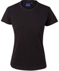 Savvy Tee Ladies Ts38 Casual Wear Winning Spirit Black 6 