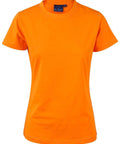 Savvy Tee Ladies Ts38 Casual Wear Winning Spirit Fluoro orange 6 