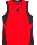 Slamdunk Singlet Kids Ts83k Casual Wear Winning Spirit Red/Navy 6K 