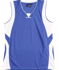 Slamdunk Singlet Kids Ts83k Casual Wear Winning Spirit Royal/White 6K 