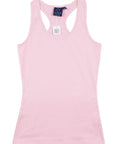 Stretch Raceback Singlet Ladies Ts21a Casual Wear Winning Spirit Light pink 8 