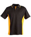 Teammate Polo Men's Ps73 Casual Wear Winning Spirit Black/Gold S 