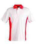 Teammate Polo Men's Ps73 Casual Wear Winning Spirit White/Red S 