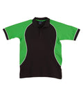 Winning Spirit Arena Polo Kids Ps77k Casual Wear Winning Spirit Black/White/ Green 4K 