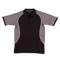 Winning Spirit Arena Polo Kids Ps77k Casual Wear Winning Spirit Black/White/Grey 4K 