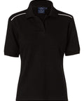 Winning Spirit Cambridge Polo Ladie's Ps26 Casual Wear Winning Spirit Black/White 8 