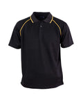 Winning Spirit Champion Polo Kids Ps24 Casual Wear Winning Spirit Black/Gold 4K 