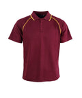 Winning Spirit Champion Polo Kids Ps24 Casual Wear Winning Spirit Maroon/Gold 4K 