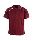 Winning Spirit Champion Polo Kids Ps24 Casual Wear Winning Spirit Maroon/White 4K 