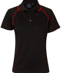 WINNING SPIRIT CHAMPION POLO Ladies' PS19 Casual Wear Winning Spirit Black/Red 8 