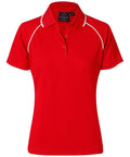 WINNING SPIRIT CHAMPION POLO Ladies' PS19 Casual Wear Winning Spirit Red/White 8 