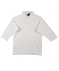 Winning Spirit Cricket Polo 3/4 Sleeve Men's Ps29q Casual Wear Winning Spirit Cream S 