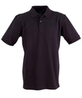 Winning Spirit Darling Harbour Polo Men's Ps55 Casual Wear Winning Spirit Black S 