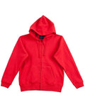 Winning Spirit Double Bay Hoodie Kids' Fl03k Casual Wear Winning Spirit Red 6K 