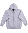 Winning Spirit Double Bay Hoodie Kids' Fl03k Casual Wear Winning Spirit Grey 6K 