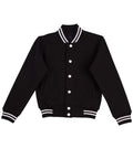 Winning Spirit Fleece Letterman - Unisex Fl11 Casual Wear Winning Spirit Black/White XXXS 