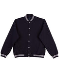 Winning Spirit Fleece Letterman - Unisex Fl11 Casual Wear Winning Spirit Navy/White XXXS 