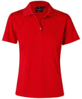 Winning Spirit Icon Polo Ladies'  Ps76 Casual Wear Winning Spirit Red 8 