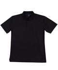 Winning Spirit Icon Polo Men's ps75 Casual Wear Winning Spirit Black S 