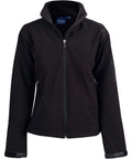 Winning Spirit Ladies' Softshell Jacket Ladies Jk24 Casual Wear Winning Spirit Black 8 