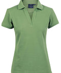 Winning Spirit Longbeach Polo Ladies Ps40 Casual Wear Winning Spirit Green 8 