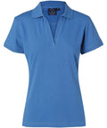 Winning Spirit Longbeach Polo Ladies Ps40 Casual Wear Winning Spirit French Blue 8 