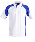 Winning Spirit Mascot Polo Kids Ps49k Casual Wear Winning Spirit White/Royal 6K 