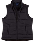 Winning Spirit Padded Vest Ladies' Jk30 Casual Wear Winning Spirit Black 8 