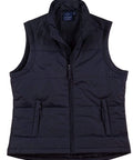 Winning Spirit Padded Vest Ladies' Jk30 Casual Wear Winning Spirit Navy 8 