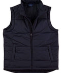 Winning Spirit Padded Vest Men's Jk29 Casual Wear Winning Spirit Navy S 