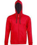 Winning Spirit Passion Pursuit Hoodie Men's Fl17 Casual Wear Winning Spirit Red/Charcoal S 