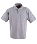 WINNING SPIRIT POCKET POLO Unisex PS41 Casual Wear Winning Spirit Grey XS 