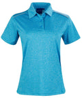 Winning Spirit PS86 HARLAND POLO Ladies Casual Wear Winning Spirit CYAN 6 