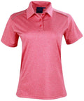 Winning Spirit PS86 HARLAND POLO Ladies Casual Wear Winning Spirit RED 6 