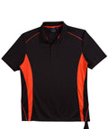 WINNING SPIRIT PURSUIT POLO KidsPS79K Casual Wear Winning Spirit Black/Orange 4K 