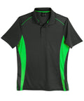 WINNING SPIRIT PURSUIT POLO KidsPS79K Casual Wear Winning Spirit Charcoal/Lime 4K 