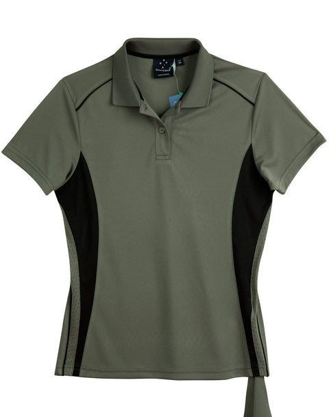 WINNING SPIRIT PURSUIT POLO Ladies' PS80 Casual Wear Winning Spirit Ash/Black 8 