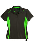 WINNING SPIRIT PURSUIT POLO Ladies' PS80 Casual Wear Winning Spirit Charcoal/Lime 8 