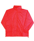 WINNING SPIRIT RAIN FOREST Spray Jacket Kid's JK10K Casual Wear Winning Spirit Red 4K 