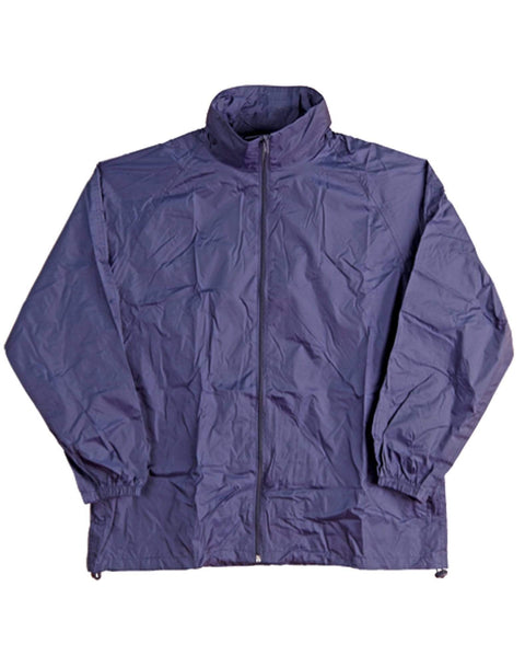 WINNING SPIRIT RAIN FOREST Spray Jacket - Unisex JK10 Casual Wear Winning Spirit Navy XS 