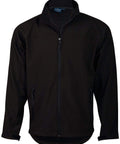 WINNING SPIRIT ROSEWALL SOFT SHELL Men's JK15 Casual Wear Winning Spirit Black/Black S 