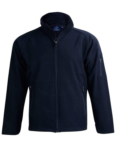 WINNING SPIRIT Softshell Jacket Men's JK23 Casual Wear Winning Spirit Navy S 