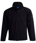 WINNING SPIRIT Softshell Jacket Men's JK23 Casual Wear Winning Spirit Black S 